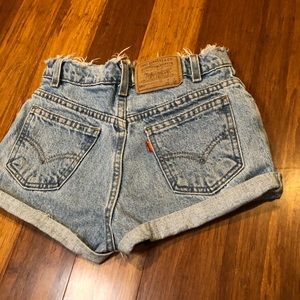Levi’s Vintage denim shorts